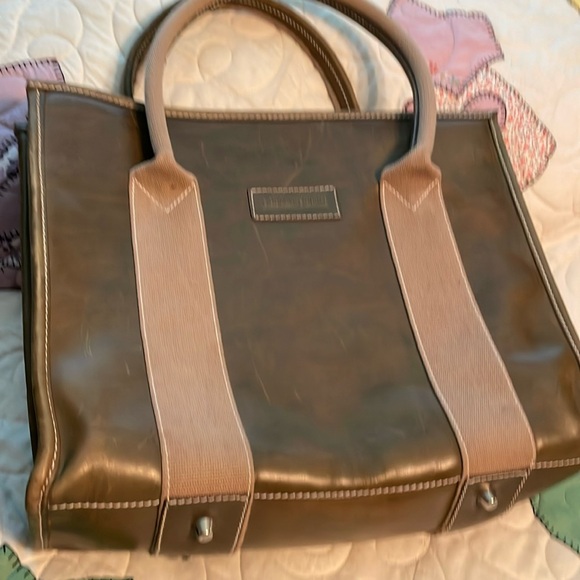 Dooney& Bourne Olive Green tote satchel - Picture 1 of 8